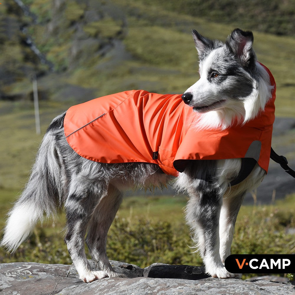 Pet Waterproof Windproof Shell Jacket Raincoat
